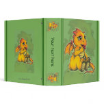 Chibi Dragon 3 Ring Binders