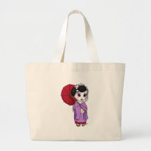 Chibi Geisha Bags