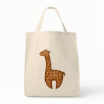 Chibi Giraffe Canvas Bag