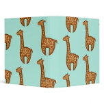 Chibi Giraffes binders