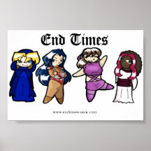 Chibi Horsemen Print