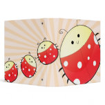 chibi ladybugs notebook binder