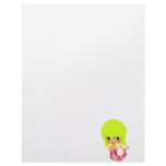 chibi magical mermaid 3 customized letterhead