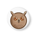 Chibi Owl Fridge Magnet