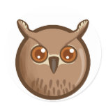 Chibi Owl Stickers