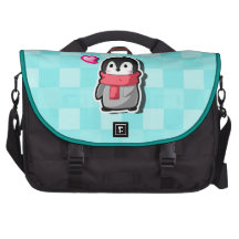 Chibi Penguin Laptop Bag