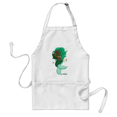 Chibi Pisces Apron by utopiangem