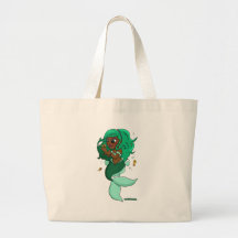 Chibi Pisces Canvas Bags