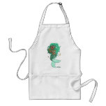 Chibi Pisces (distressed) Apron