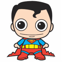 Chibi Superman Photo Cutout