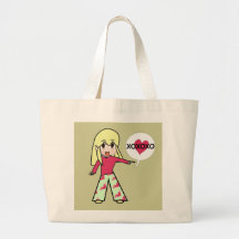 Chibi Valentine Hearts Bags