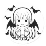 Chibi Vamp Sticker