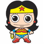 Chibi Wonder Woman photo sculptures