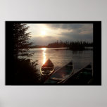 Chibougamau Canoes Poster