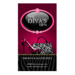 Chic and Sassy Fashion Business Cards