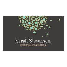 Chic and Unique Creative Designer Business Card