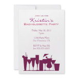 Chic Bachelorette Party Invitation