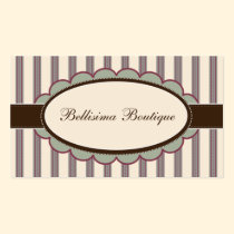 Chic Boutique Designer Business Cards: lavender business cards