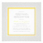 CHIC CHEVRON | BRIDAL SHOWER INVITATION