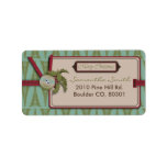 Chic Christmas Address Label