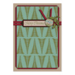 Chic Christmas Gift Tag Business Cards