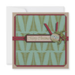 Chic Christmas Invitation Square