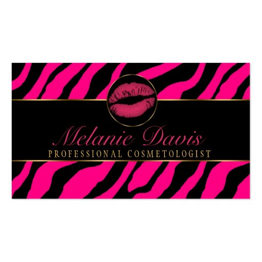 Chic Cosmetology Business Card
