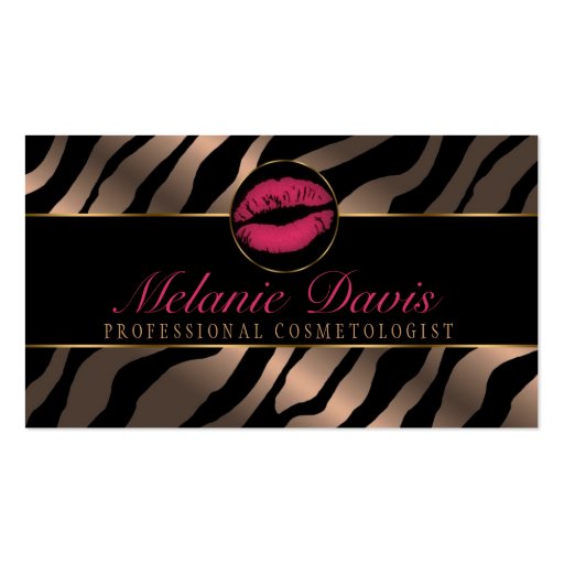 Chic Cosmetology Business Card