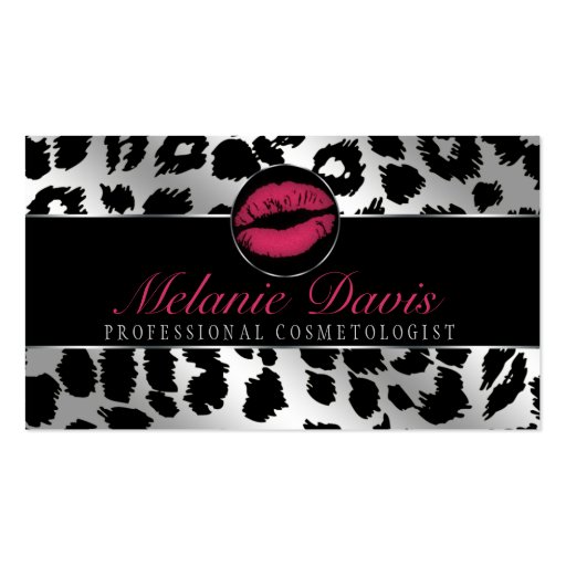 Chic Cosmetology Business Card
