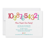 Chic Countdown New Year's Eve Party Invitation