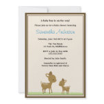 Chic Deer Baby Shower Invitation - Boy