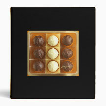 chic & delicious 3 ring binders