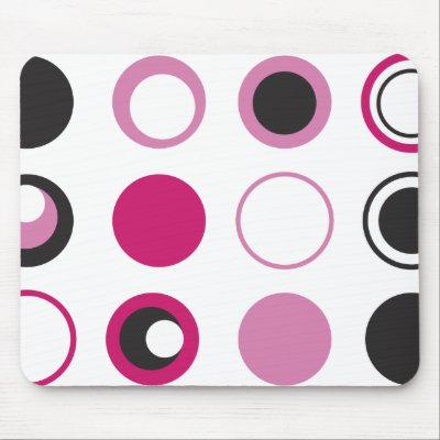Chic Dot Mousepad by fe0208