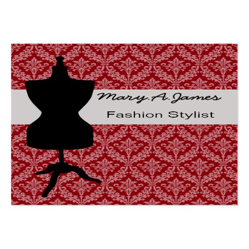 chic dressmaker mannequin Business Cards