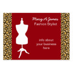 chic dressmaker mannequin Business Cards