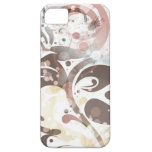 Chic faded swirls iphone 5 case