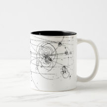 chic geek particle tracks coffee mug