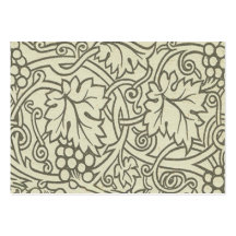 Chic Pattern Grapevine Art Nouveau Design Business Cards