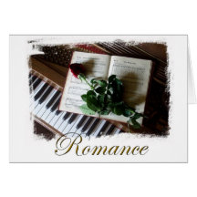   Chic Romance Note Card