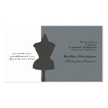 Chic Seamstress Dressmaker Sewing Business Cards