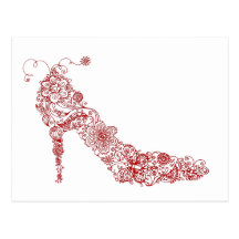 Chic Shoe ~ Postcard