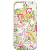Chic vintage floral swirl paisley iphone 5 case casemate cases