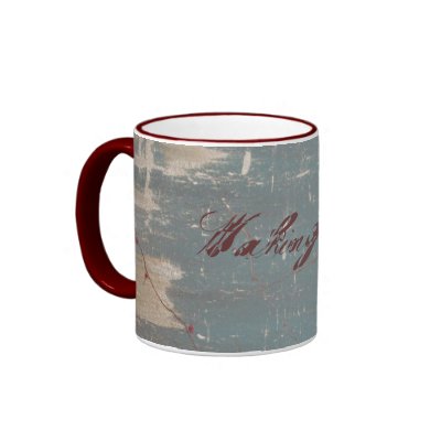 Chic Waking Up Printed Mug by NCDbyChelsea