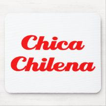 Chica Chilena Mousepads