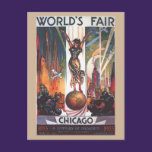 Chicago 1933 World's Fair Vintage Postcard postcards
