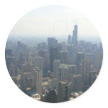 Chicago (2) round stickers