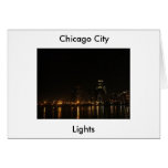 Chicago (3) greeting card