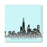 CHICAGO 4 REFRIGERATOR MAGNET