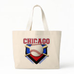 CHICAGO BASEBALL CANVAS BAG