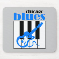 Chicago blues mouse pads